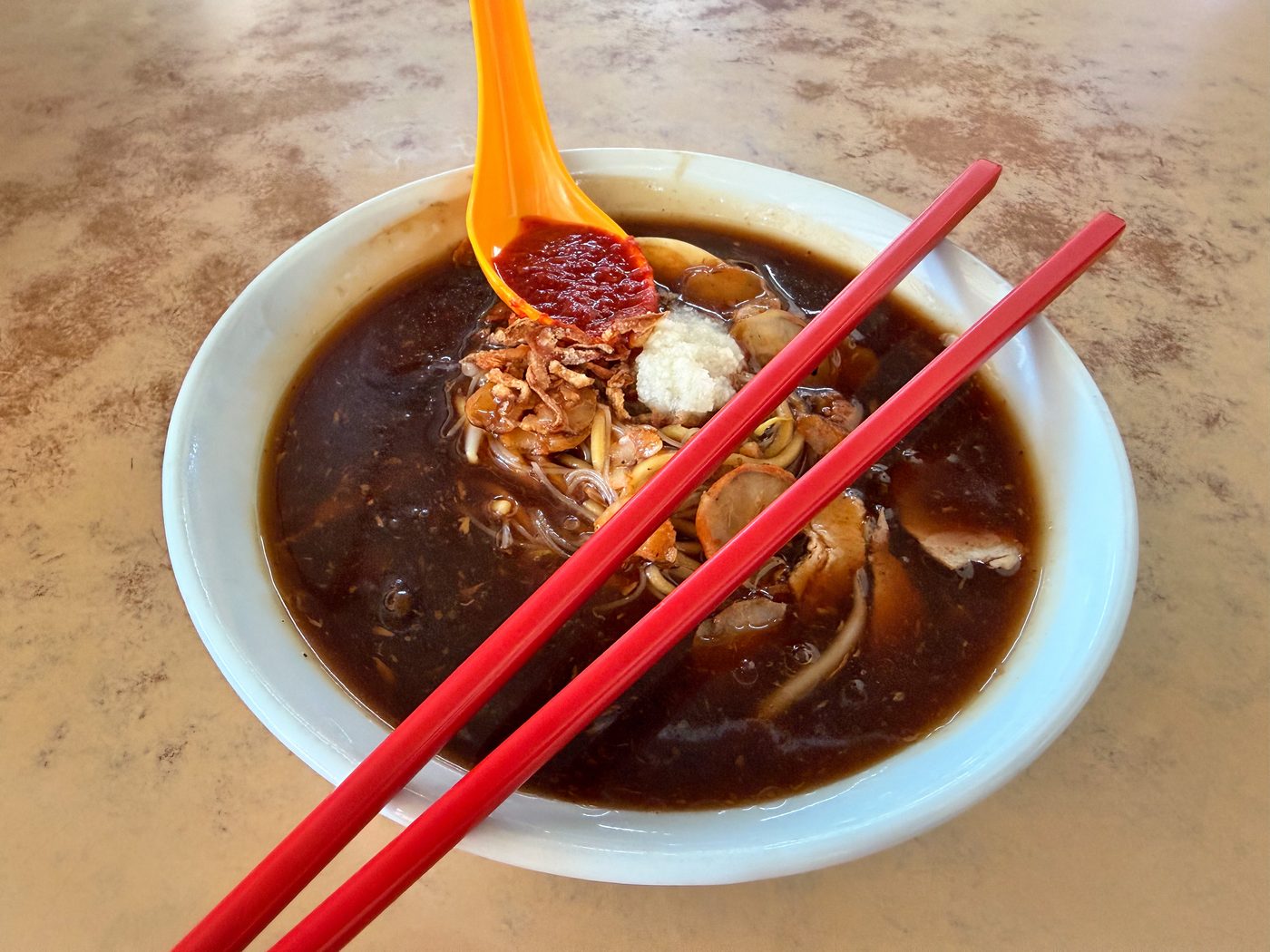 Bowl of Lor Mee at Cheah Yew Market