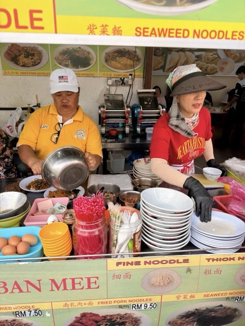 Hawkers at Sabah Pan Mee